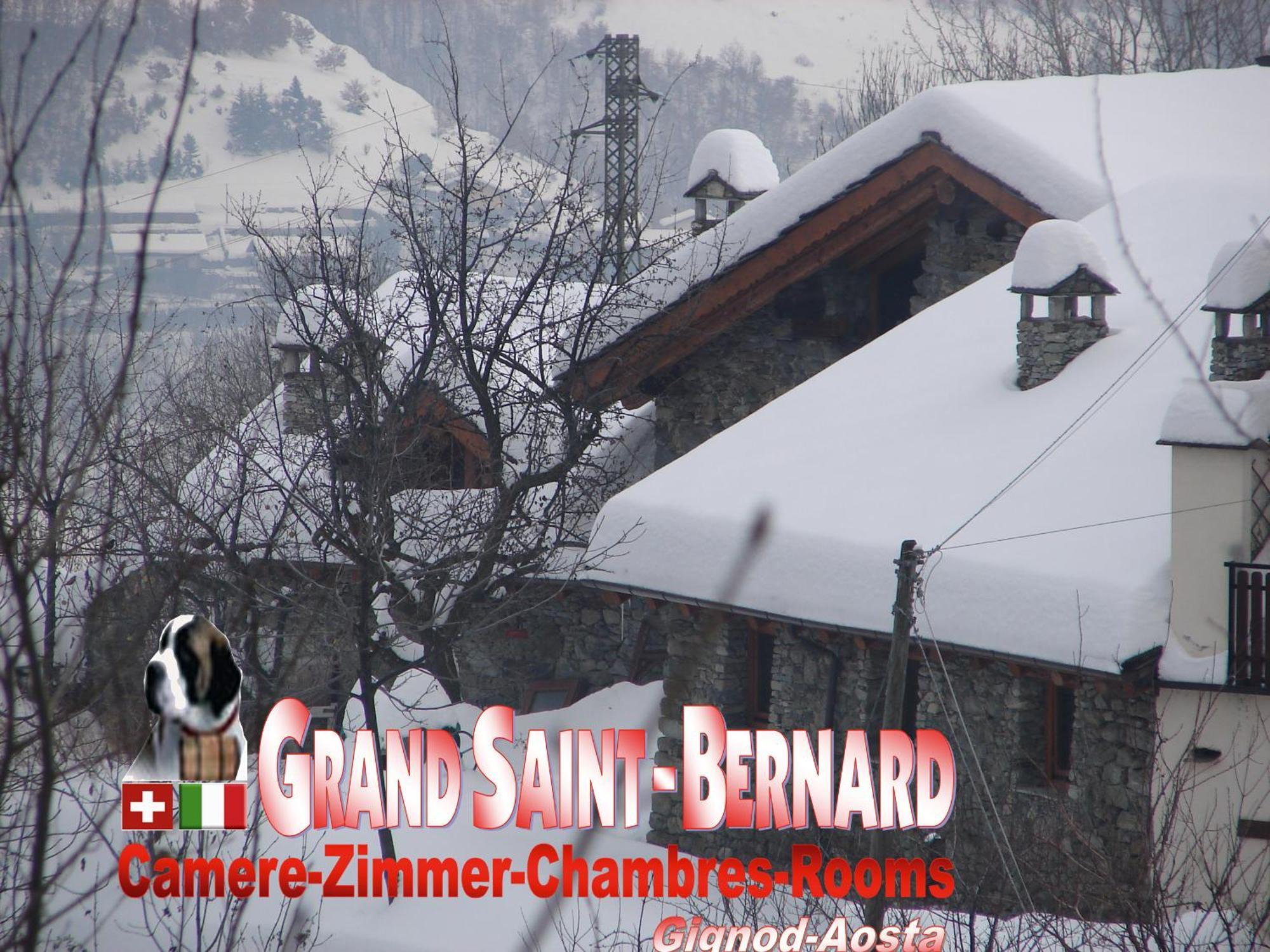 Affittacamere Grand Saint Bernard Gignod Exteriér fotografie